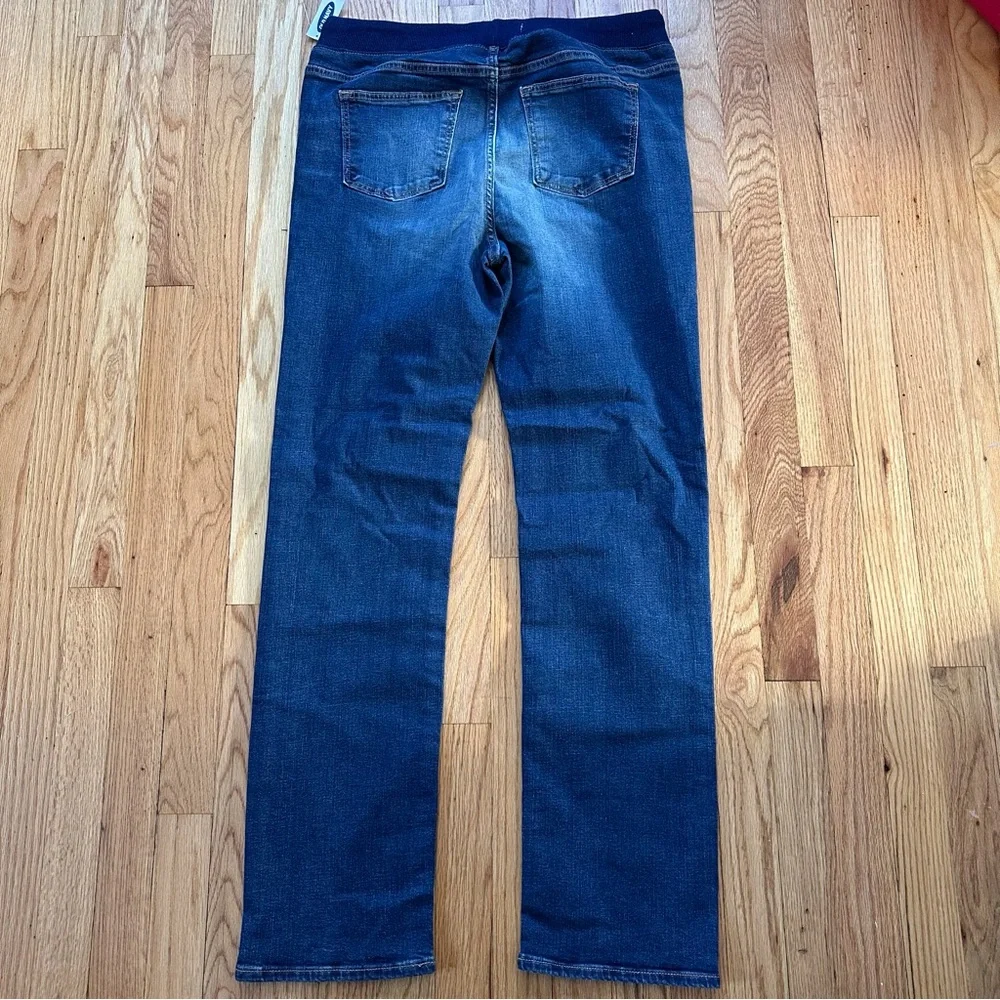 NWT Old Navy Karate Slim Jeans Knit Waist size XXL Husky